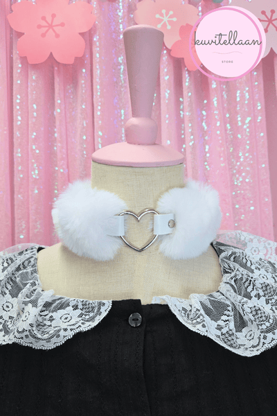 P&ouml;rr&ouml;inen valkoinen kaulanauha