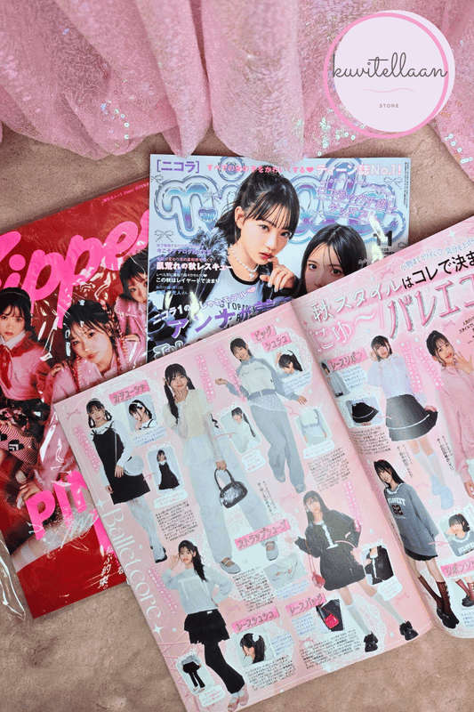 Japanilaisia muotilehti&auml;  ~ valikoima vaihtelee jatkuvasti!