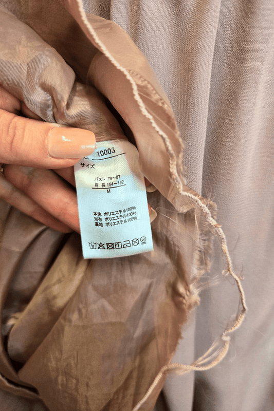 M petit by Misako tumman violetti maxi mekko (k&auml;ytetty)